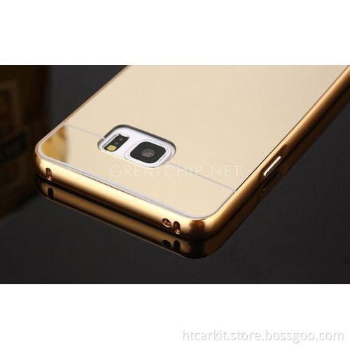 For samsung galaxy note5 metal mirror aluminum bumper case